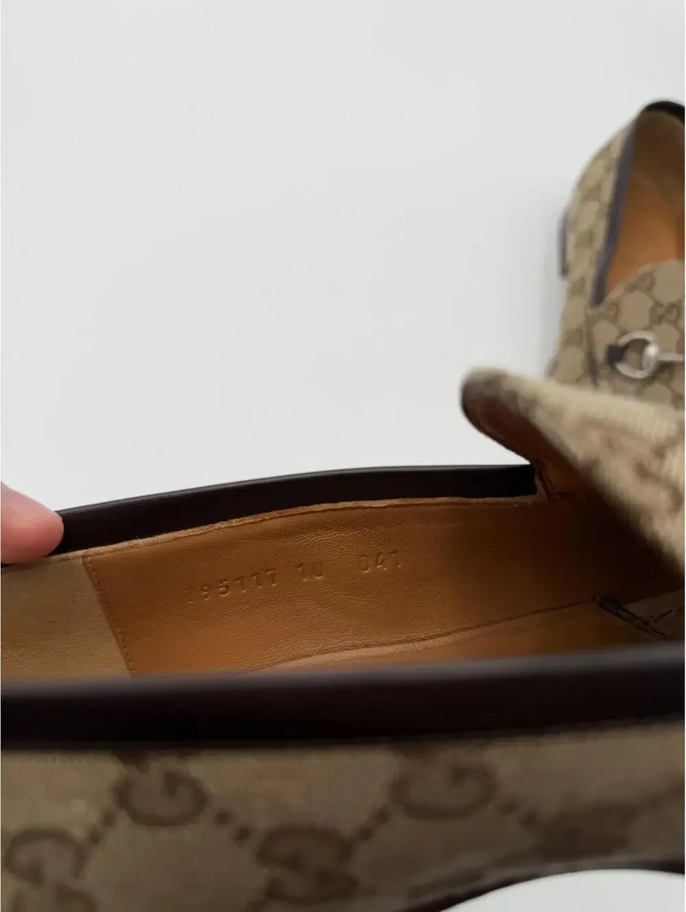 Gucci Jordaan loafer Brown Size 10